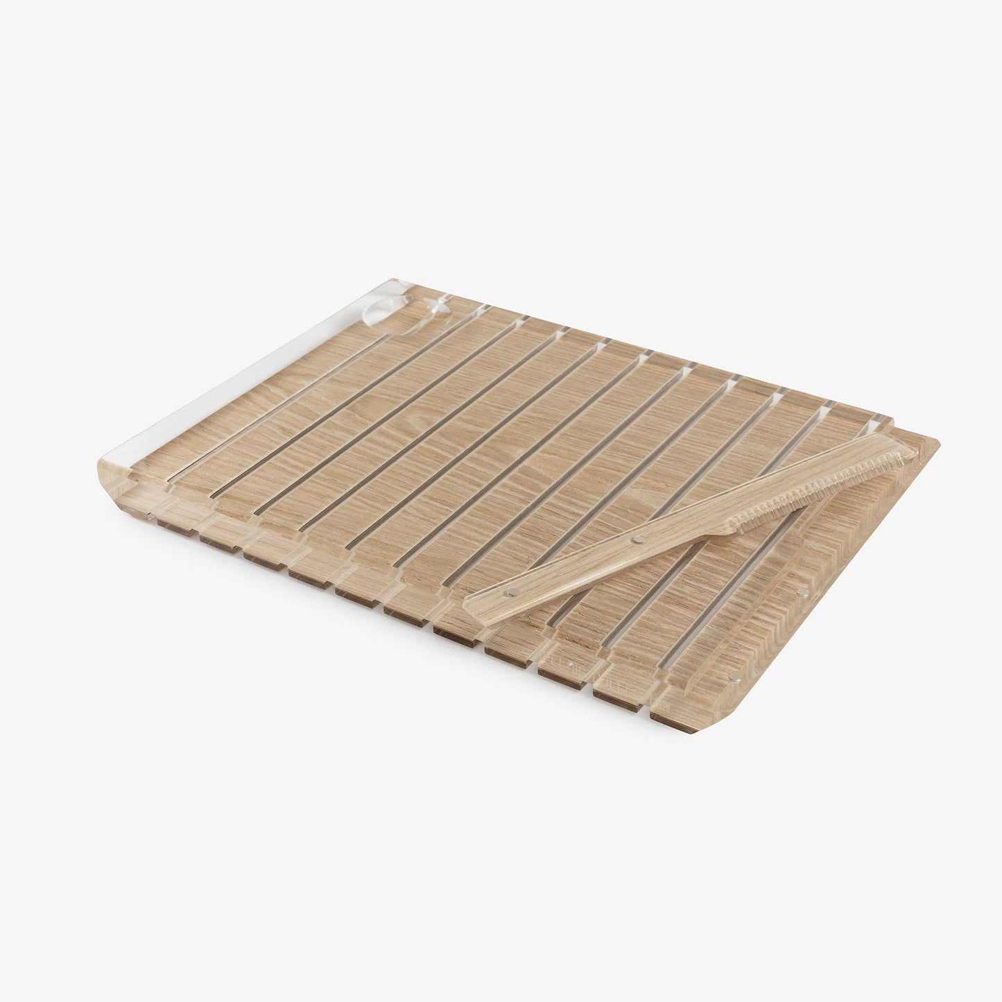 Striped Challah Board Wood