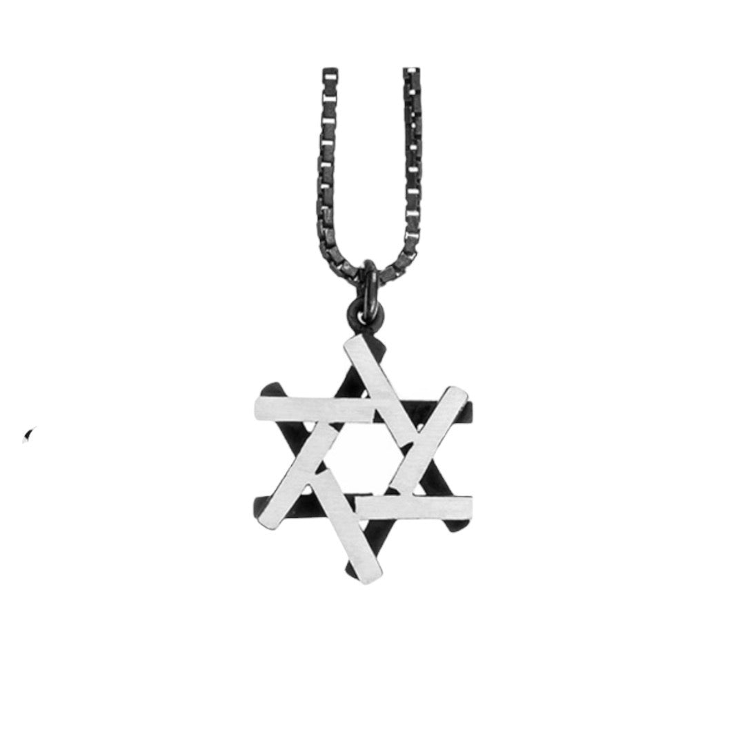 Poistive Negative Star of David Medium