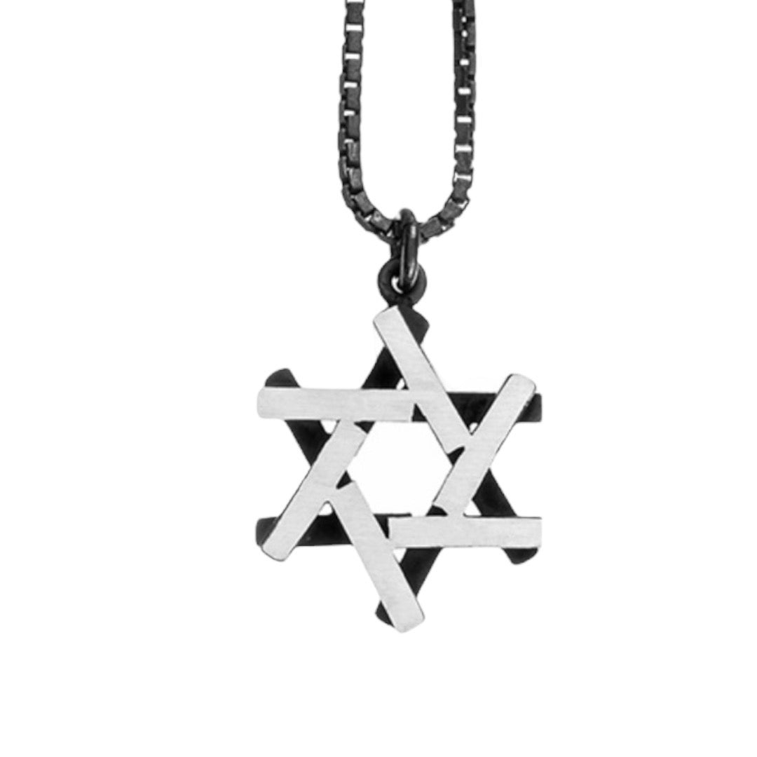 Poistive Negative Star of David Large