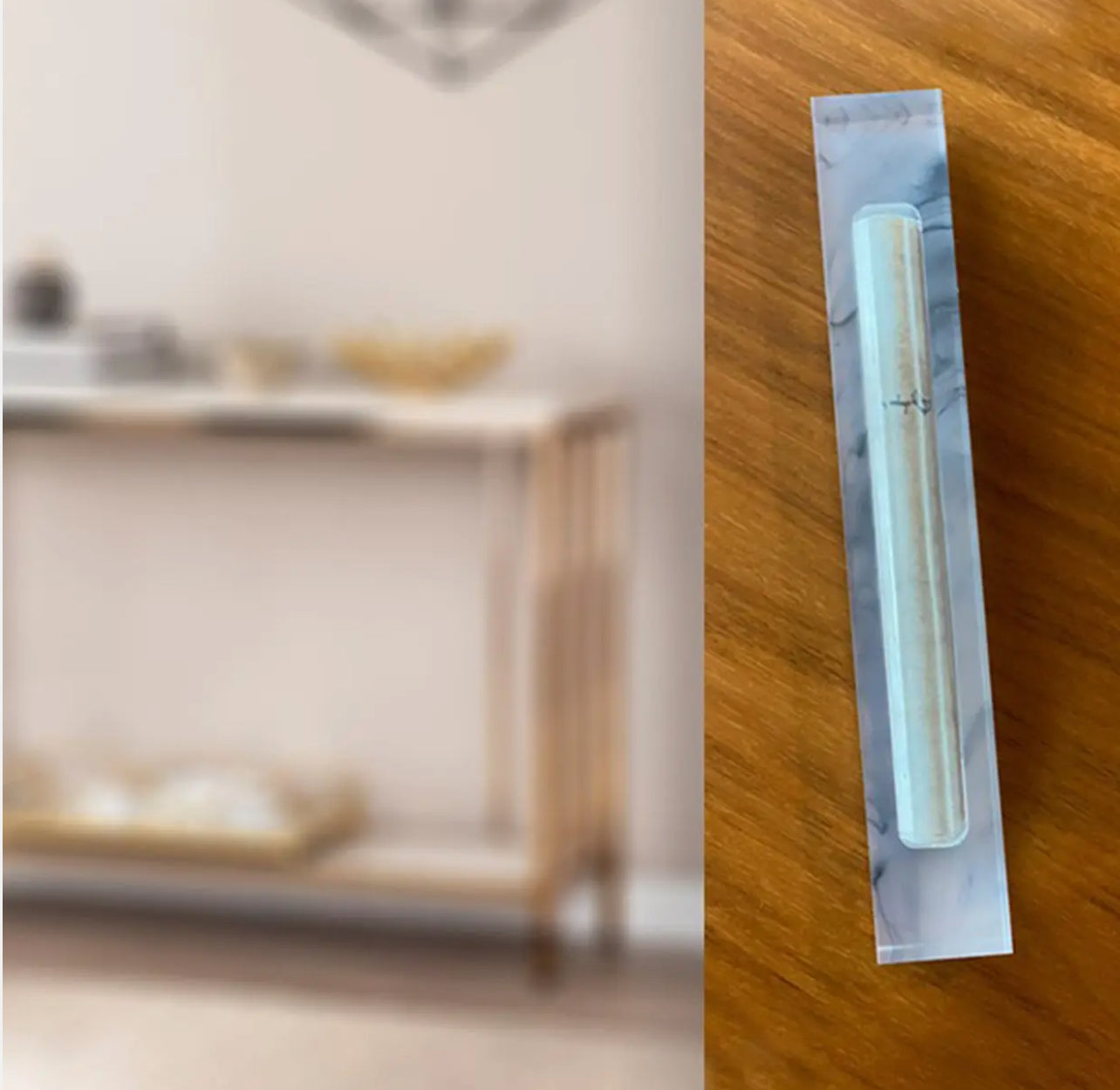 Mezuzah Scroll Ashkenazi 4.72" / 12 cm (perfect for our Large Mezuzahs on this site)