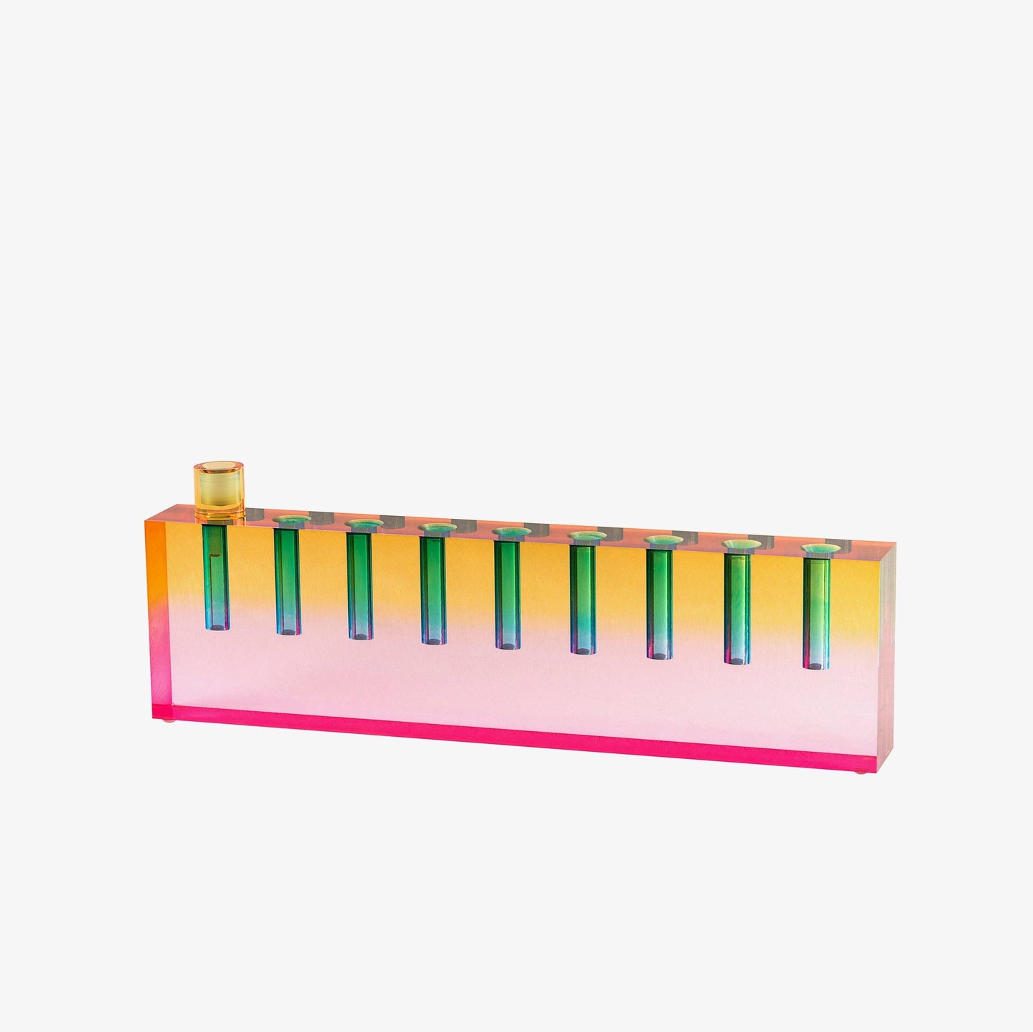 Oil Menorah Multicolor